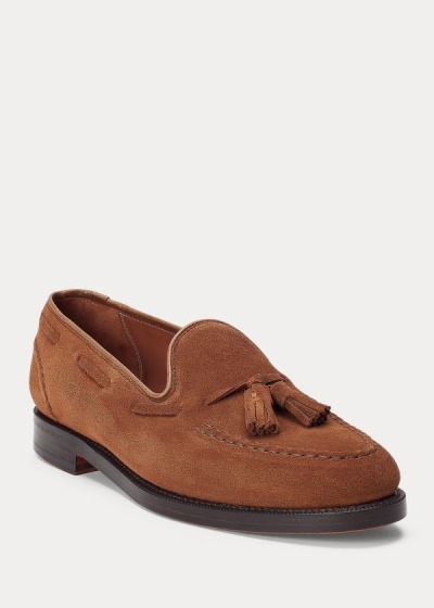 Mocasines Polo Ralph Lauren Hombre Marrom - Booth Suede - RXNEW3184